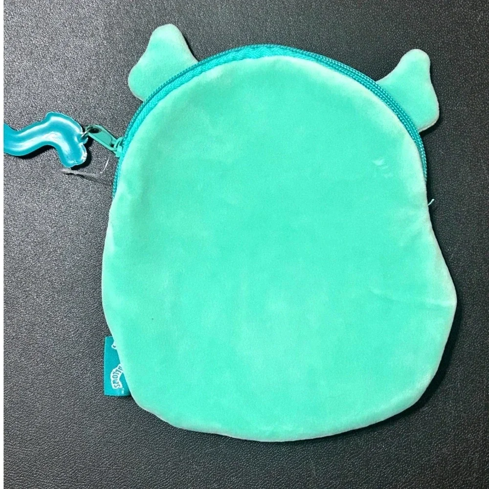 Squishmallows Winston the Owl‎ Teal School Supplies Pencil Pouch 7.5